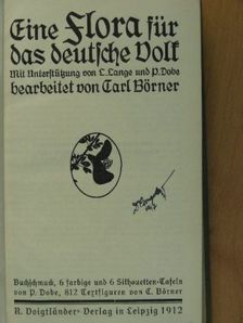 Carl Börner - Eine Flora für das deutsche Dorf (gótbetűs) [antikvár]
