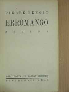 Pierre Benoit - Erromango [antikvár]