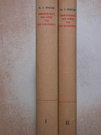 Dr. Magyar I. - Erkrankungen der Leber und der Gallenwege I-II. [antikvár]