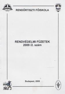 Valcsicsák Imre - Rendvédelmi füzetek 2009/2. szám [antikvár]