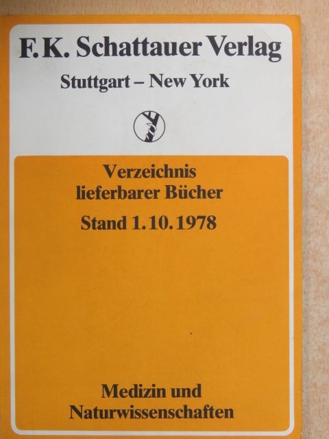 Verzeichnis lieferbarer Bücher - Stand 1.10.1978 [antikvár]