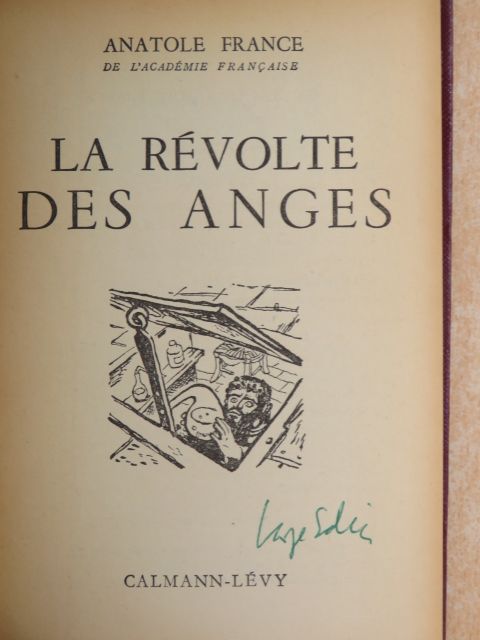 Anatole France - La Révolte des Anges [antikvár]