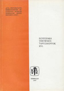 OROSZ ISTVÁN - Egyetemes történeti tanulmányok XVI. [antikvár]