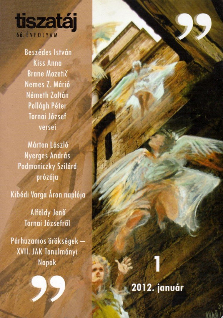 Hász Róbert - Tiszatáj 2012. január [antikvár]