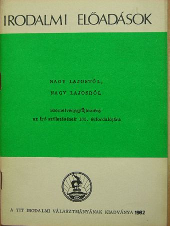 Darvas József - Nagy Lajostól, Nagy Lajosról [antikvár]