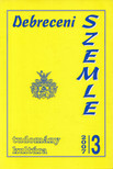 Ifj. Barta János - Debreceni szemle 2007/3. [antikvár]