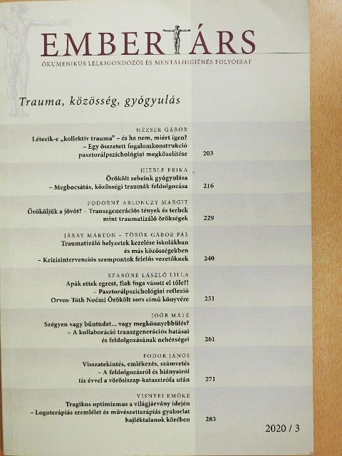 Fodor János - Embertárs 2020/3. [antikvár]