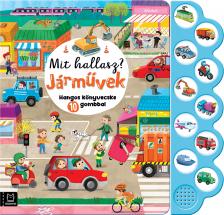 Agnieszka Bator - Mit hallasz? Járművek. Hangos könyvecske 10 gombbal