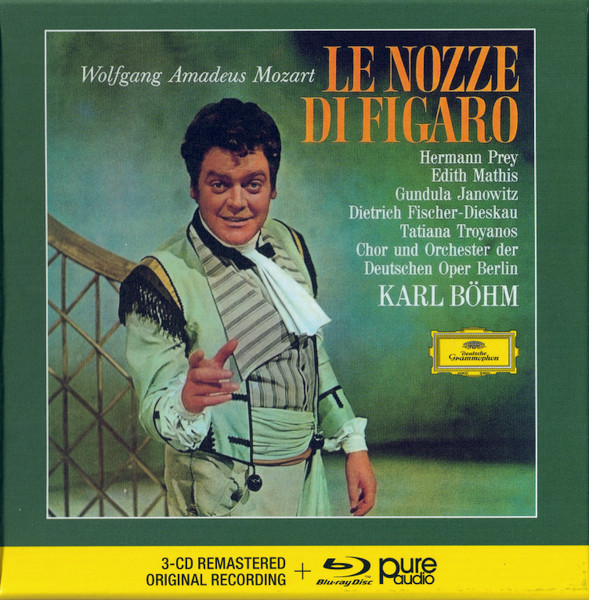 MOZART - LE NOZZE DI FIGARO 3CD+BLU-RAY