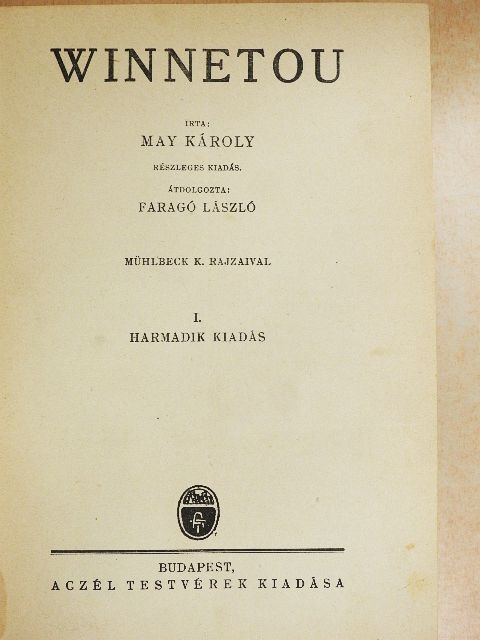 May Károly - Winnetou I-III. [antikvár]