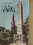 D. Valovoj - Nevek az emlékoszlopon [antikvár]