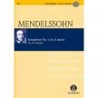 MENDELSSOHN - SYMPHONY NO.3 IN A MINOR OP.56 `SCOTTISH` TASCHENPARTITUR + CD URTEXT