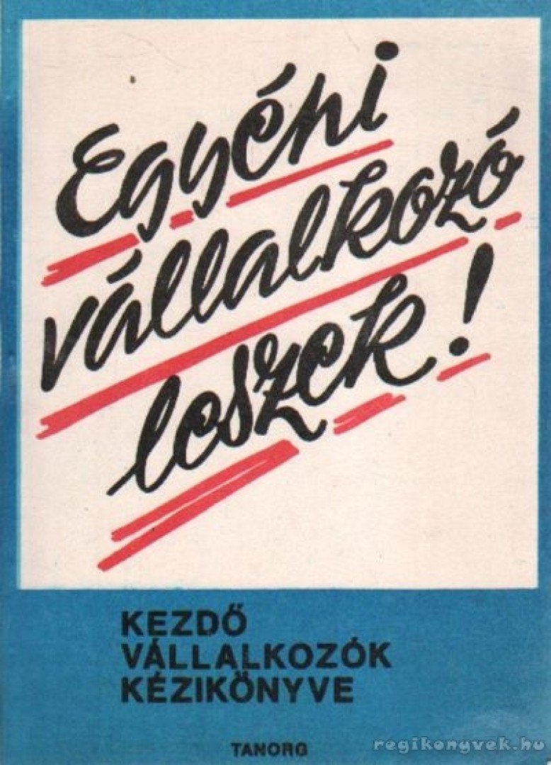 Csanádi Ágnes - Egyéni vállalkozó leszek! [antikvár]