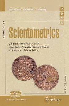 T. Braun - Scientometrics January 2013 (number 1) [antikvár]