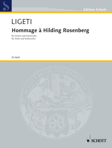 Ligeti György - HOMMAGE A HILDING ROSENBERG FÜR VIOLINE UND VIOLONCELLO