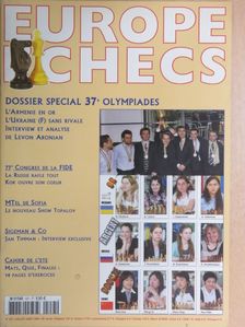 Jean-Michel Péchiné - Europe Échecs Juillet-Aout 2006 [antikvár]