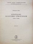 Wittmann Tibor - Középkori egyetemes történelem [antikvár]