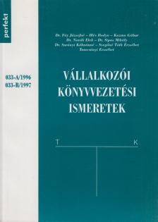 TOMCSÁNYI ERZSÉBET - Vállalkozói könyvvezetési ismeretek [antikvár]