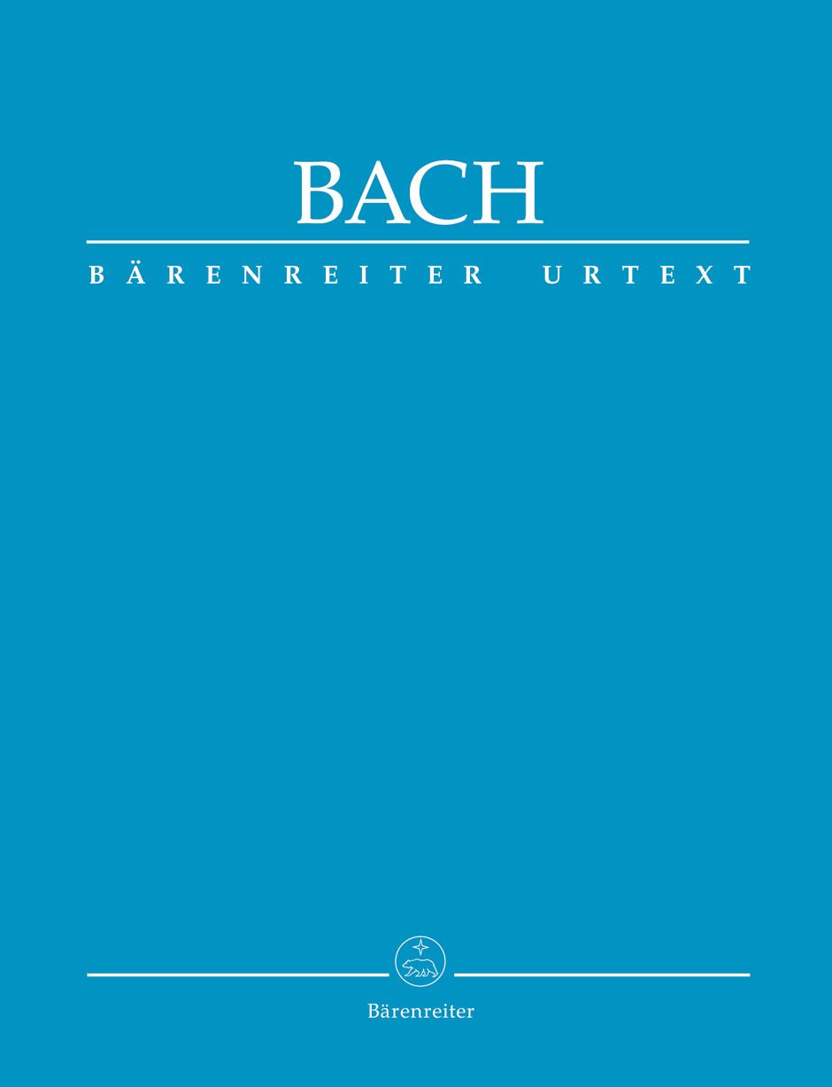 J. S. Bach - BRANDENBURGISCHES KONZERT NR. 5 BWV 1050 UND KÖNZERT NR.5 "FRÜHFASSUNG" BWV 1050a D-DUR, PARTITUR