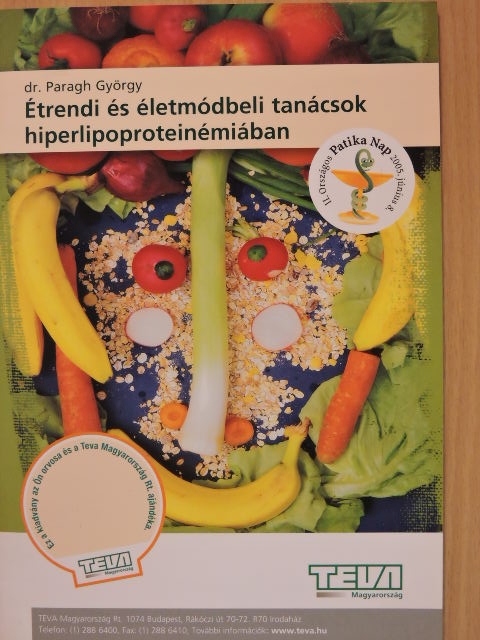 Dr. Balogh Zoltán - Étrendi és életmódbeli tanácsok hiperlipoproteinémiában [antikvár]
