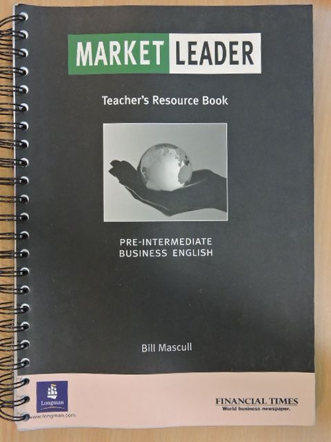 Bill Mascull - Market Leader - Pre-intermediate - Teacher's Resource Book [antikvár]