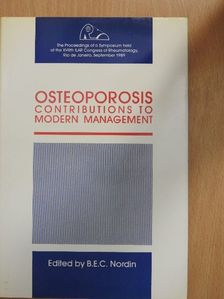 C. Gennari - Osteoporosis contributions to modern management [antikvár]