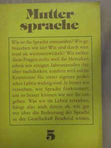 Hannelore Walther - Muttersprache 5. [antikvár]