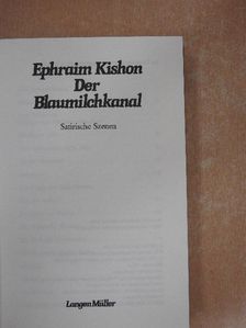 Ephraim Kishon - Der Blaumilchkanal [antikvár]