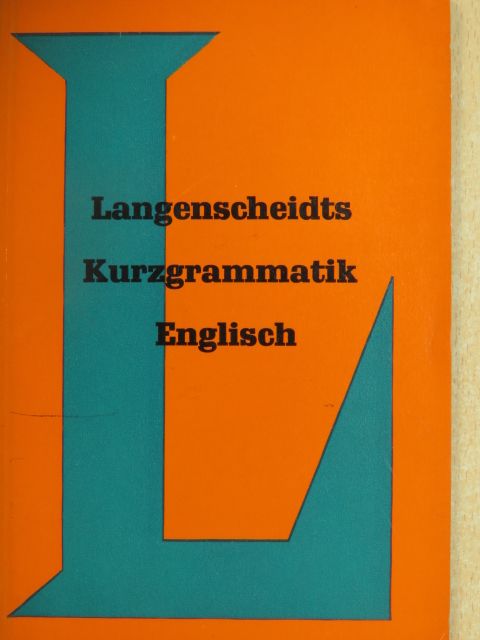Dr. Rudolf Stoff - Langenscheidts Kurzgrammatik Englisch [antikvár]