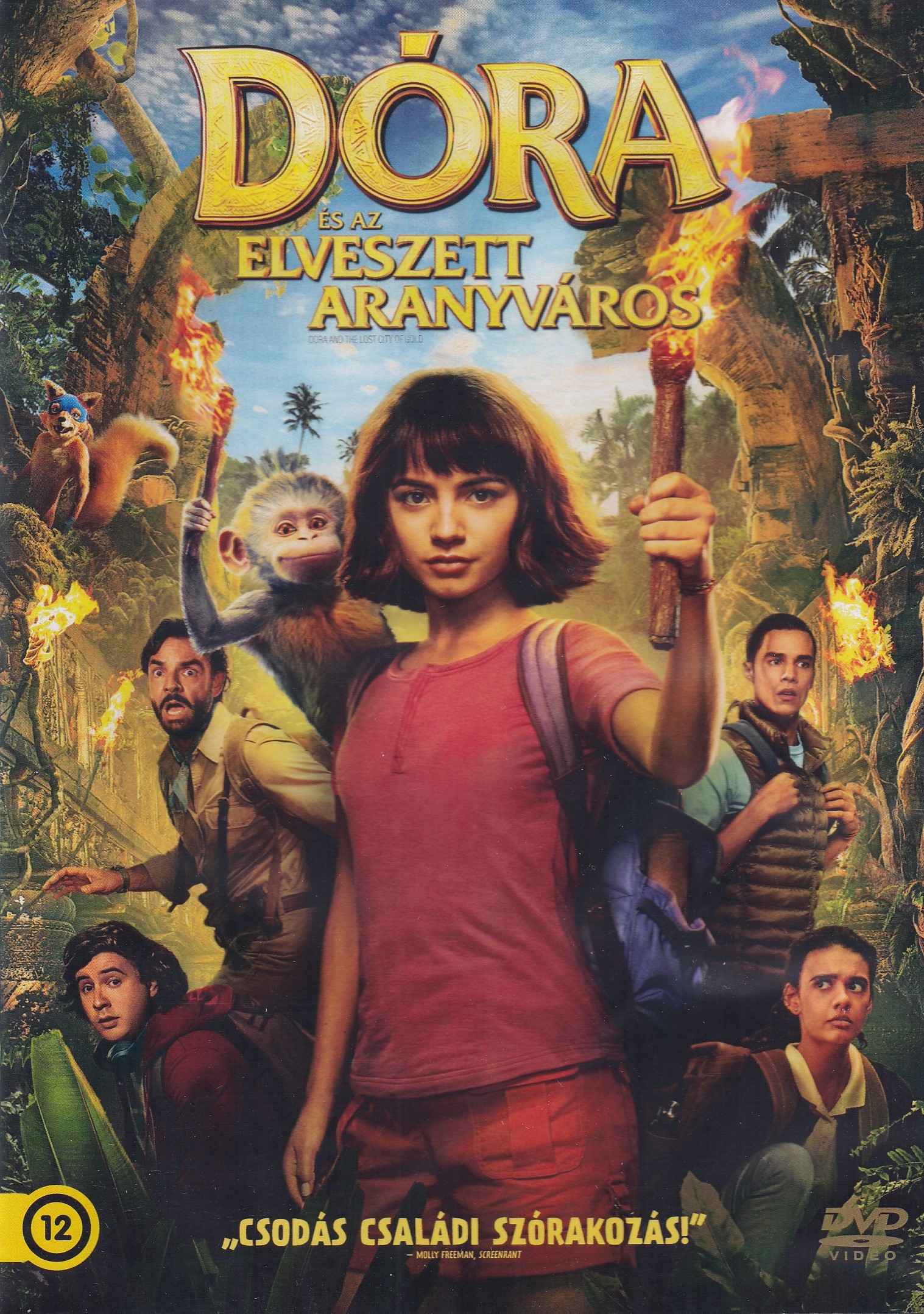 BOBIN, JAMES - Dóra és az elveszett aranyváros - DVD