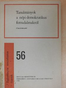 Ábri Gábor - Tanulmányok a népi demokratikus forradalmakról [antikvár]