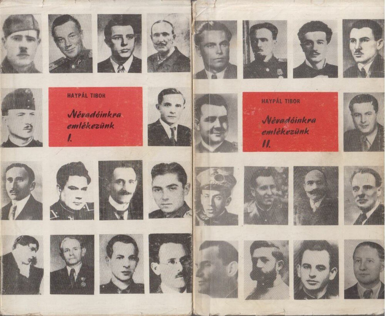 HAYPÁL TIBOR - Névadóinkra emlékezünk I-II. [antikvár]