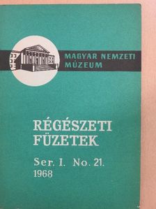 Bánki Zsuzsa - Régészeti füzetek I. 1968/21. [antikvár]