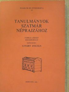 Dám László - Tanulmányok Szatmár néprajzához [antikvár]