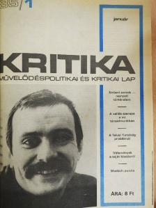 Ács László - Kritika 1985. január-december [antikvár]