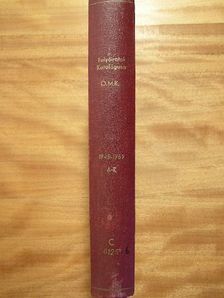 Országos Műszaki Könyvtár folyóirat katalógusa 1945-1959. [antikvár]