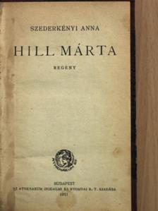 Szederkényi Anna - Hill Márta [antikvár]
