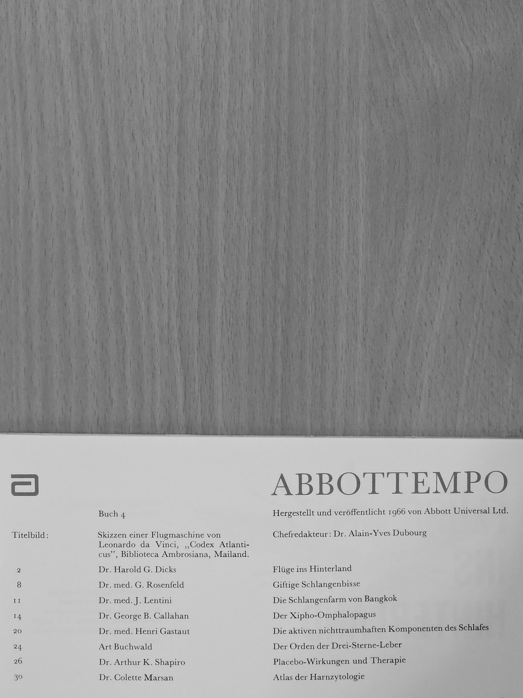 Art Buchwald - Abbottempo 1966/4. [antikvár]
