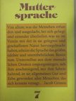 Horst Naumann - Muttersprache 7. [antikvár]