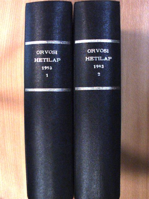 Orvosi hetilap 1993. január-december I-II. [antikvár]