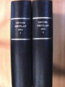 Orvosi hetilap 1993. január-december I-II. [antikvár]