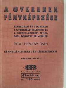 Hevesy Iván - A gyerekek fényképezése [antikvár]
