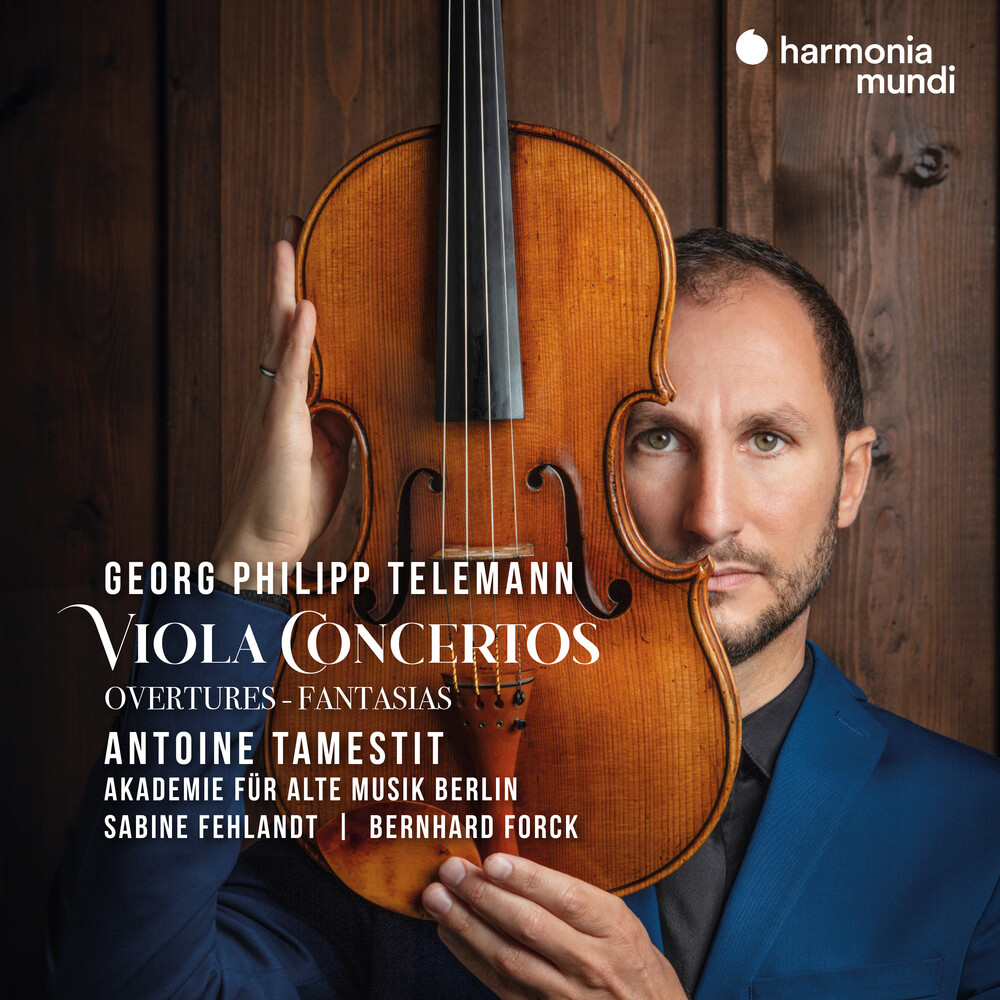 TELEMANN - VIOLA CVONCERTOS CD ANTOINE TAMESTIT