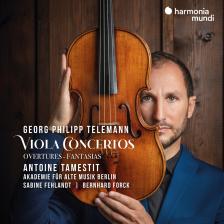 TELEMANN - VIOLA CVONCERTOS CD ANTOINE TAMESTIT