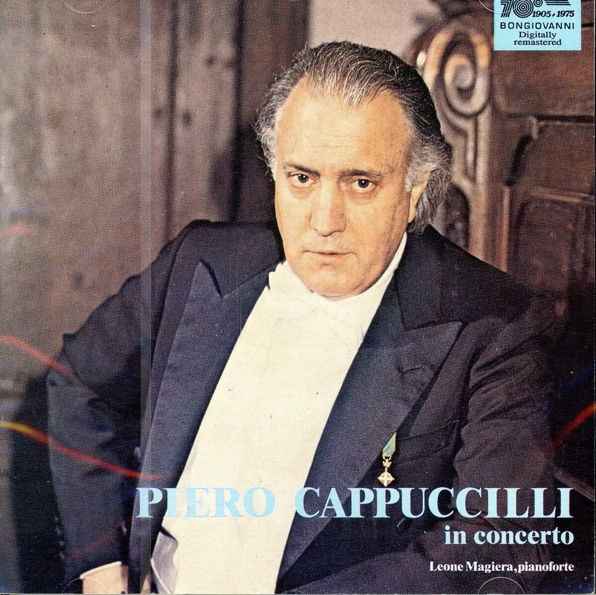 TOSTI, BROGI, GASTALDON, ROTOLI, VERDI - PIERO CAPPUCCILLI DAL VIVO IN CONCERTO CD