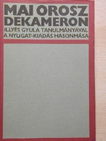 Borisz Pilnják - Mai orosz dekameron [antikvár]