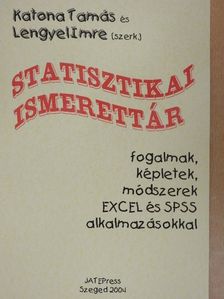 Csendes Tibor - Statisztikai ismerettár [antikvár]
