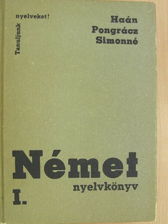 Dr. Haán György - Német nyelvkönyv I. [antikvár]