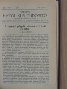 Dr. Breyer István - Szegedi Katolikus Tudósító 1934. (nem teljes évfolyam) [antikvár]