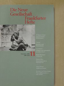 Die Neue Gesellschaft/Frankfurter Hefte 11/1993 [antikvár]